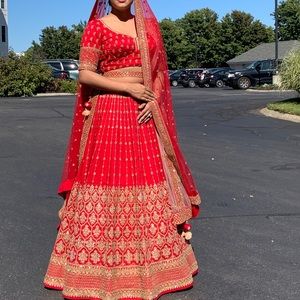 Bridal lehenga indian